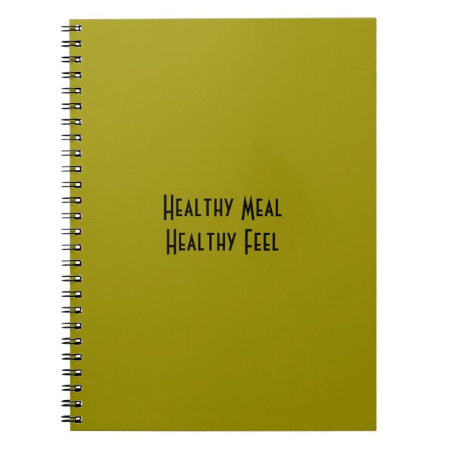 Cuaderno Comida saludable (Frente)