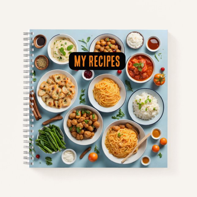 Cuaderno Comida variada (Anverso)