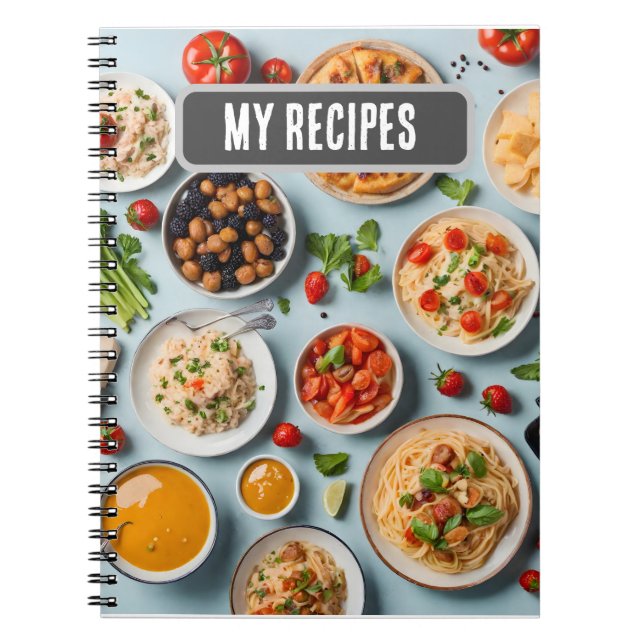 Cuaderno Comida variada (Frente)