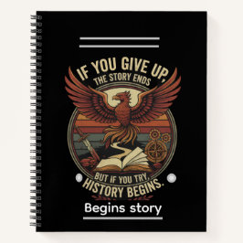Cuaderno comienza la historia