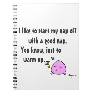 Cuaderno 'Comienza Mi Napa Con Una Buena Napa'