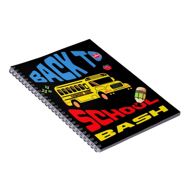 Cuaderno Comienzo de la escuela de primer día (Lado Derecho)