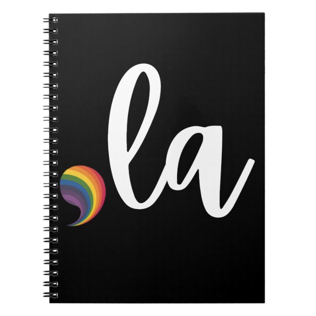 Cuaderno Comma La Kamala Harris Orgullo Gay (Frente)