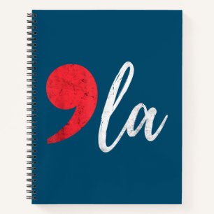 Cuaderno Comma La Kamala Harris Presidenta 2024 Elección