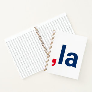 Cuaderno Comma La kamala pronunciación graciosa patriótica