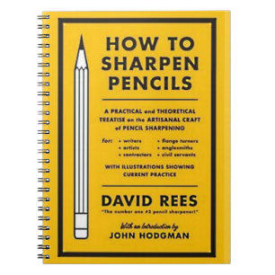 Cuaderno cómo afilar lápices