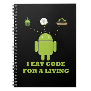 Cuaderno Como Código Para Un Desarrollador De Software Vivo