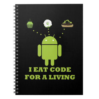 Cuaderno Como Código Para Un Desarrollador De Software Vivo