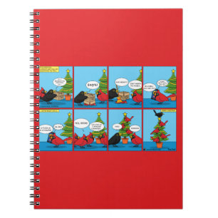 Cuaderno Cómo decorar un cómic de árbol de Navidad