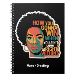 Cuaderno Cómo ganarás cuando no estés bien dentro