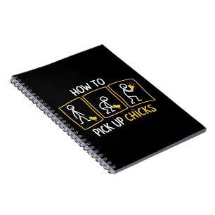 Cuaderno Cómo Ligar con Chicas Divertido Sarcástico Sarcasm