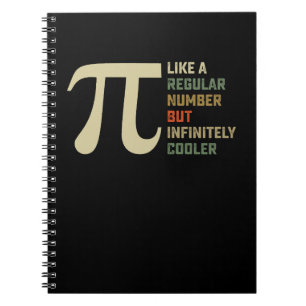 Cuaderno Como un número regular pero infinitamente más geni