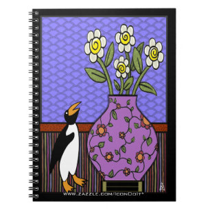 Cuaderno Como Un Pingüino A Los Daffodis