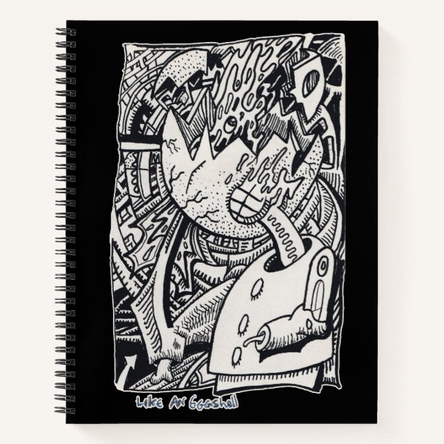 Cuaderno Como un portátil Eggshell (Anverso)