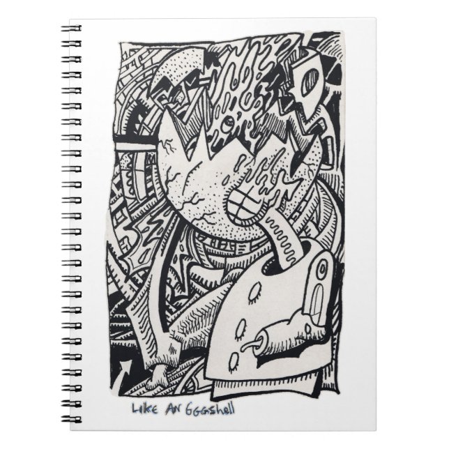 Cuaderno Como una cáscara de huevo (Frente)