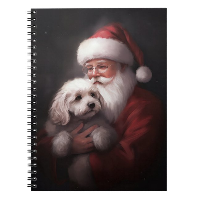 Cuaderno Comodle con Navidades festivos de Santa Claus (Frente)