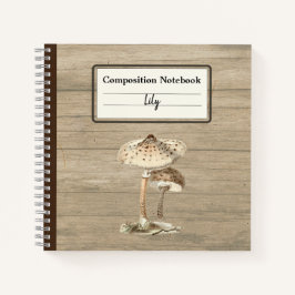 Cuaderno Comp Personalizado Del Sambre De Parasol Dibujado 