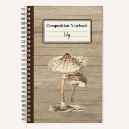 Cuaderno Comp Personalizado Del Sambre De Parasol Dibujado 