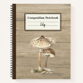 Cuaderno Comp Personalizado Del Sambre De Parasol Dibujado 