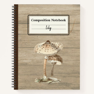 Cuaderno Comp Personalizado Del Sambre De Parasol Dibujado 