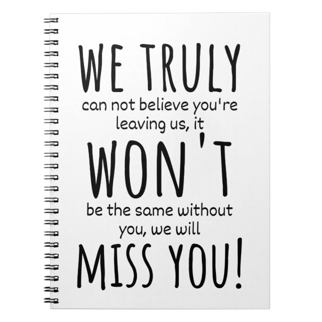 Cuaderno compañera de trabajo se va para las mujeres, compa (Frente)