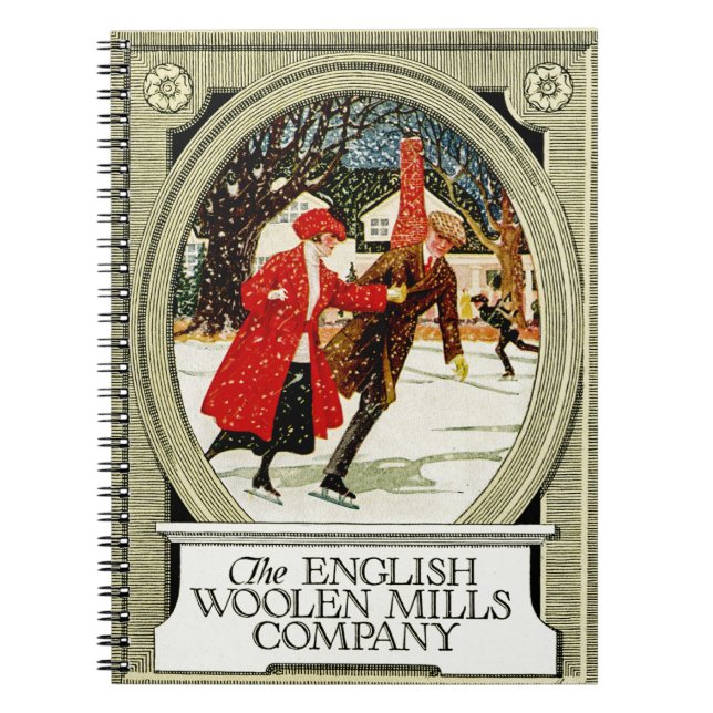 Cuaderno Compañía de Molinos de Lana Inglesa (Frente)