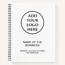 Cuaderno Compañía de negocios profesional Empresa Tu logoti