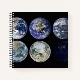 Cuaderno Comparación De Imágenes De Vistas Icónicas Del Pla