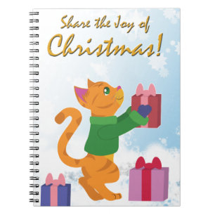 Cuaderno ¡Comparte la alegría de los Navidades!