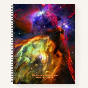 Cuaderno Complejo Rho Ophiuchi Cloud - James Webb NIRCam