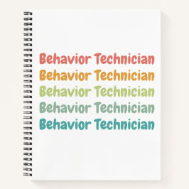 Cuaderno Comportamiento técnico de comportamiento RBT Retro