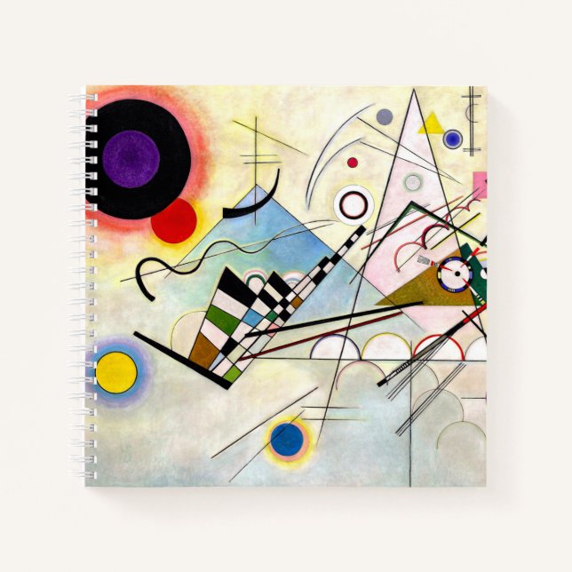 Cuaderno Composición 8 de Kandinsky (Anverso)