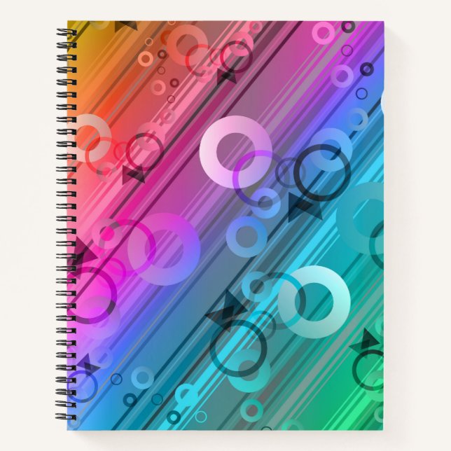 Cuaderno Composición abstracta (Anverso)