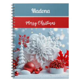 Cuaderno Composición de Flor de Invierno