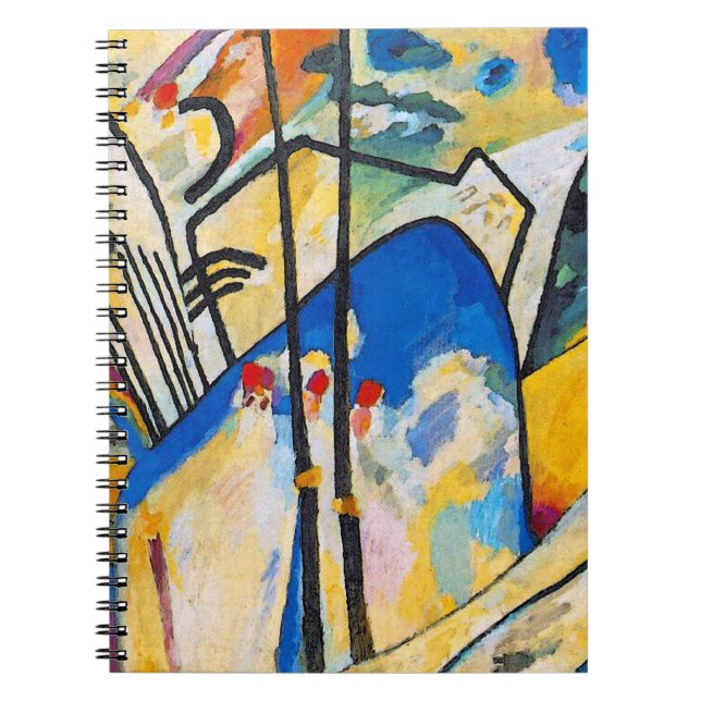 Cuaderno Composición de Kandinsky Cuatro - Arte abstracto (Frente)