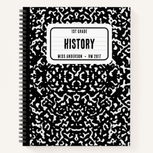 Cuaderno Composición de la escuela de estudiantes de la esc