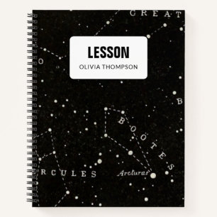Cuaderno Composición de Lección Personalizada de Astrolog
