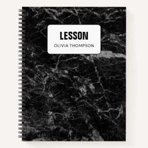 Cuaderno Composición de Lecciones Personalizadas de Mármo