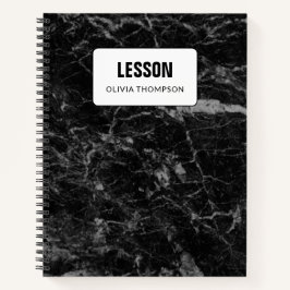 Cuaderno Composición de Lecciones Personalizadas de Mármol