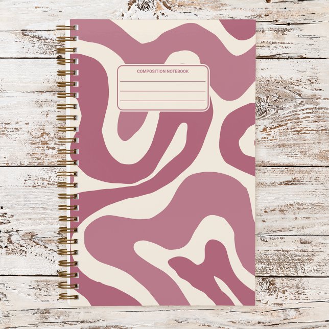 Cuaderno Composición de Patrón de Remolino Líquido Ondulado (Subido por el creador)