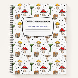Cuaderno Composición del patrón de hongos
