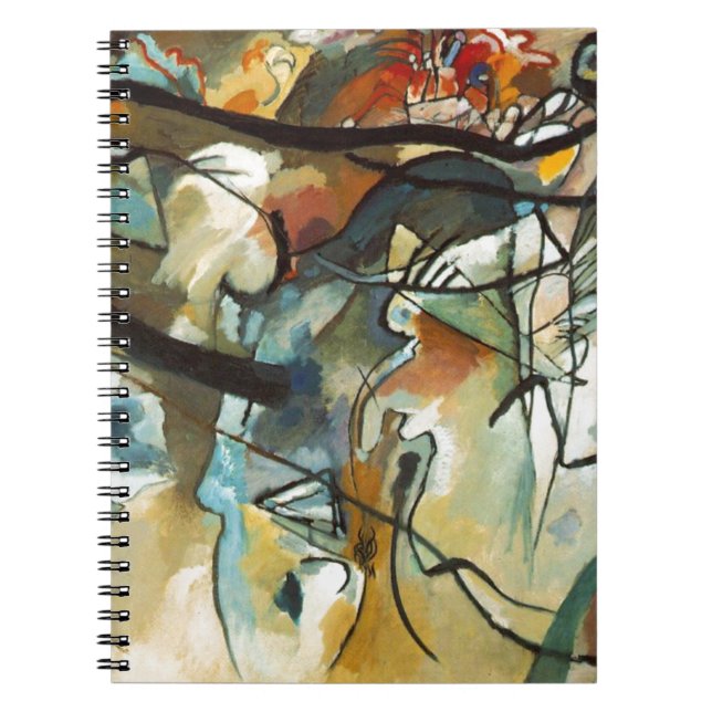 Cuaderno Composición Kandinsky V Pintura Abstracta (Frente)