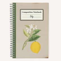 Composición personalizada con limón de mano