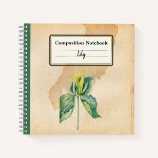 Cuaderno Composición personalizada de Robin Wake dibujada a