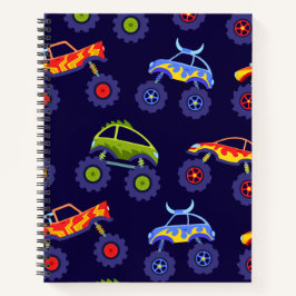 Cuaderno Composición primaria de camión monstruo
