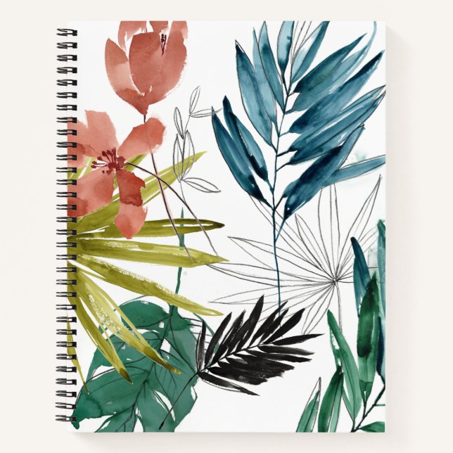 Cuaderno Composición tropical (Anverso)