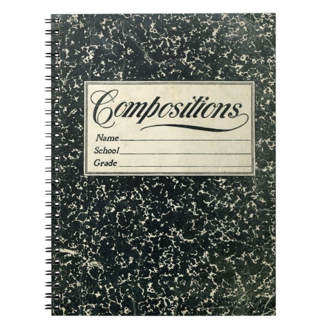Cuaderno Composiciones antiguas (Frente)