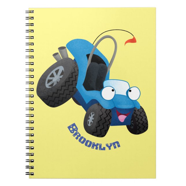 Cuaderno Cómprate dune buggy fuera del personalizado del ve (Frente)