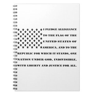 Cuaderno Compromiso De Lealtad #USAPatriotGraphics