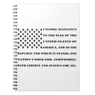Cuaderno Compromiso De Lealtad #USAPatriotGraphics